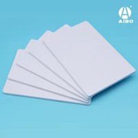 Panneau en mousse PVC Celuka blanc AIBO 1220x2440x4.8mm 0.45g/cm³ pour signalétique publicitaire, service de découpe sur mesure