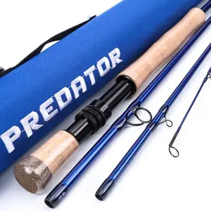 In Magazzino IM8/30 T Sk Carbon Salata Canna da Pesca a Mosca Predator Series