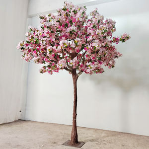 Grand arbre artificiel en bois massif, cerisier en fleurs, style <span class=keywords><strong>japonais</strong></span>, décoration intérieure et extérieure, aménagement paysager - Product Image 6