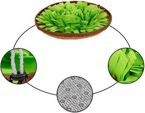Alfombra olfativa para mascotas, juego interactivo de alimentación para perros, para el aburrimiento, fomenta las habilidades naturales de búsqueda de alimento para gatos y perros, para uso en viajes con comedero. - Product Image 5