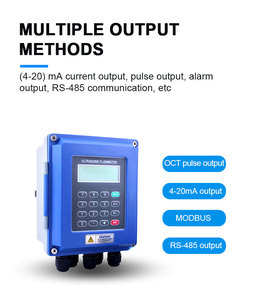 FMU833 ขายตรงจากโรงงาน DN15-DN6000 เซ็นเซอร์แคลมป์วัดกระแสระยะไกล เครื่องวัดอัตราการไหลแบบอัลตราโซนิกกันน้ำ FMU833 FMU833 - Product Image 2