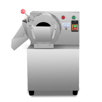 Machine à broyer et à hacher automatique pour aliments, idéale pour les hôtels, pour la préparation de purées de pommes de terre, de piments, de gingembre, d'ail, de fruits frais et de légumes.