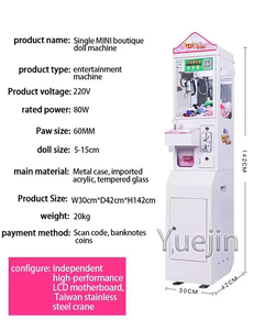 Machine de <span class=keywords><strong>jeu</strong></span> à griffes personnalisée en métal, modèle Toy Story, à monnayeur avec accepteur de billets, équipement d'arcade de divertissement et de cadeaux - Product Image 3