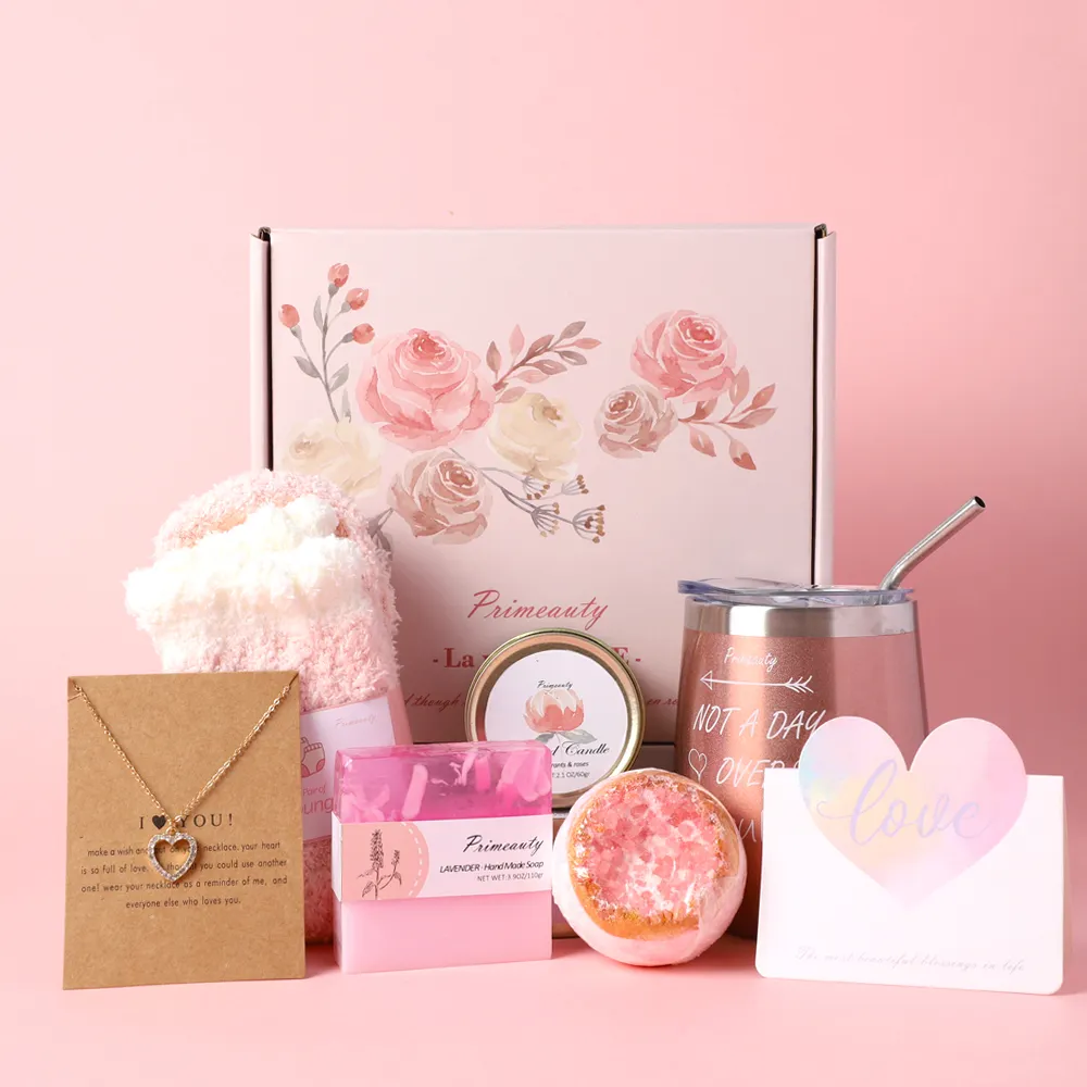 2023 trend ladies gift set ideas tumbler scented candle handmade soap gift card shower women self care christmas birthday Gifts