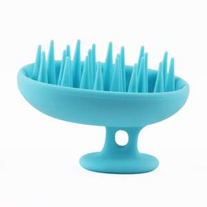 Spazzola Massaggiante per Cuoio Capelluto in Morbido Silicone, Esfoliante per Capelli, Spazzola per <span class=keywords><strong>Shampoo</strong></span> Anti-Forfora - Product Image 2