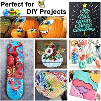Marqueur acrylique double embout pour enfants et adultes, dessin artistique professionnel, bricolage, artisanat, non toxique