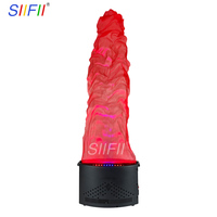 Lumière LED effet flamme avec télécommande 240W, flammes artificielles pour spectacles, Noël, discothèques, KTV et clubs