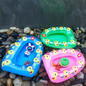 Nouveau <span class=keywords><strong>bain</strong></span> <span class=keywords><strong>de</strong></span> bébé Kayak gonflable et bateau en PVC Mini <span class=keywords><strong>anneau</strong></span> <span class=keywords><strong>de</strong></span> natation en plastique Jouets aquatiques pour enfants en gros - Product Image 3