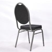 Chaise de salle à manger extérieure en métal, légère, durable, au design moderne, pour salon et hôtel, vente en gros