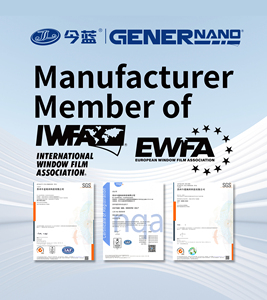 Película de Ventana Nano Cerámica Metálica PET <span class=keywords><strong>LNM</strong></span> 08 Premium, VLT 8%, UVR 99%, Tinte para Automóvil de Alta Calidad, Alto Reflejo Exterior, Seguridad - Product Image 5