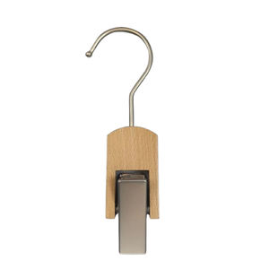 Grossiste <span class=keywords><strong>Cintre</strong></span> en Bois Polyvalent avec Logo Personnalisé pour Perruques et Extensions Capillaires - Product Image 3