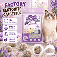 Litière pour chats en bentonite écologique 8KG, emballage personnalisé OEM, agglomération rapide et contrôle des odeurs, commandes en gros pour marques