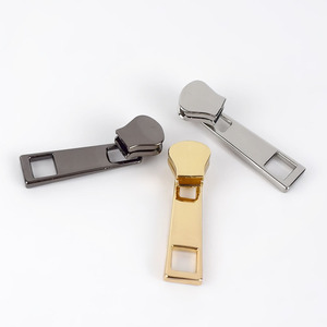 Meetee zt151 5 # dây kéo puller xuống áo khoác túi cho sửa chữa Túi DIY may phụ kiện nhựa/Nylon/Hợp kim dây kéo thanh trượt - Product Image 6