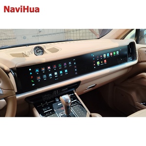 Navihua Dual Android Radio Screen for Porsche Cayenne 2010-2016 Upgrade Car Navigation Apple Carplay Android <b>Auto</b> 4G WIFI Video - Product Image 3