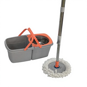 2026 Nuevo Sistema de Limpieza y Secado Rápido para el Hogar 360 °   Mopa Giratoria con Doble Cubeta - Product Image 5