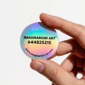 Etiqueta engomada ULTRAVIOLETA brillante levantada vinilo de lujo de la etiqueta ULTRAVIOLETA del punto del logotipo 3D de encargo - Product Image 6