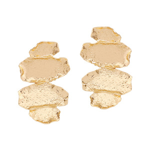 Joyería de moda Pendientes de oro retro Pendientes de lujo ligeros - Product Image 2