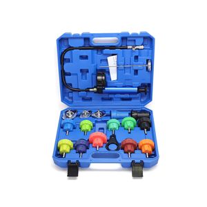 Kit detector de fugas de agua de 18 piezas, juego de herramientas de mantenimiento automotriz universal, operación manual para reparación del sistema de refrigeración - Product Image 4