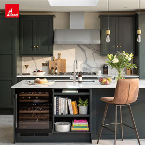 Armoire de cuisine Unionlands Premium Green de style contemporain Shaker en bois massif MDF pour <span class=keywords><strong>architecte</strong></span>, 100 % personnalisable pour <span class=keywords><strong>architecte</strong></span> - Product Image 1