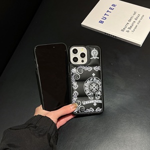 Nueva llegada amor Venta caliente lujo cromo corazón teléfono caso para iPhone 11 12 <span class=keywords><strong>13</strong></span> <span class=keywords><strong>14</strong></span> 15 <span class=keywords><strong>Pro</strong></span> <span class=keywords><strong>Max</strong></span> Plus - Product Image 3