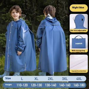 Impermeable para Niños con Espacio para Mochila, para Estudiantes de Primaria, Protección Completa del Cuerpo - Product Image 6
