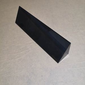 黒色の手作りテーブルアクリルボックス、自立型アクリルボックス、レーザーカットアクリル文字付き - Product Image 3