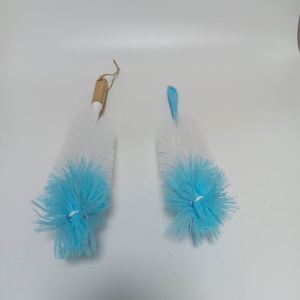 <b>Bottle</b> Cleaning <b>Brush</b> Set Bamboo and Plastic Handle Long Handle <b>Bottle</b> Cleaner for Washing Sport <b>Bottles</b> Baby <b>Bottle</b> - Product Image 6