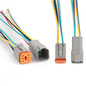2 3 4 5 6 8 12 Pin otomotif Pria Wanita Deutsch kawat konektor DT Series tahan air DT06-8S-E008 DT04-8P-E008 untuk elektronik - Product Image 2