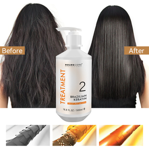 Kit de Tratamiento de Crema Alisadora de Cabello con Keratina Brasileña sin Formaldehído, Venta al por Mayor de Fábrica, para Alisar el Cabello - Product Image 2
