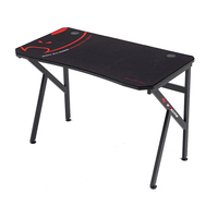 Bureau de jeu en métal de style moderne JR RACING JR-GD007 de haute qualité, large, pour la maison ou le bureau, avec fonction de réglage en hauteur, vente en gros