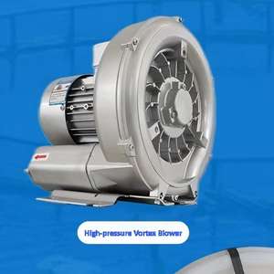 2HP 1.5kw fabrika toptan küçük yüksek basınçlı elektrikli halka/balık besleme makinesi için Vortex Blower - Product Image 2