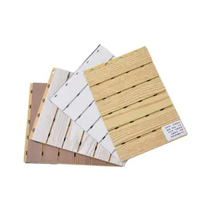저렴한 가격 친환경 대나무 섬유 Akupanel 나무 음향 패널 대나무 섬유 패널