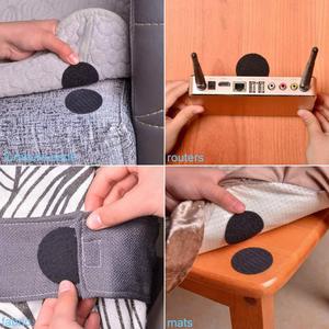 Nhà Máy Nhiệm Vụ Nặng Nề Cổ Đen Vòng 100% Nylon Velcroes Dots Dính Ủng Hộ Đôi Bên Móc Và Vòng Lặp Băng Cho Đồ Chơi Hộ Gia Đình - Product Image 3