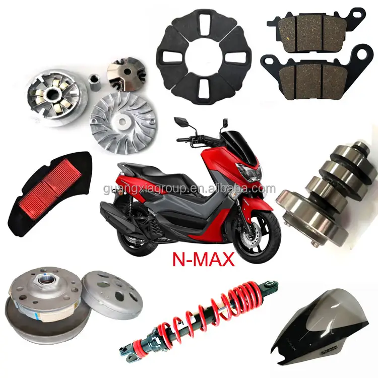 אופנוע קטנוע NMAX N-MAX חילוף חלקי מראה נדנדה זרוע כבלי מנוף מצמד נעל הילוך פיר בלם דיסק הלם בולם