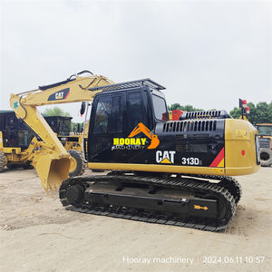 Excavadora de cadenas Caterpillar 313D2 de segunda mano, motor Hino, cucharón de 0.65m, peso operativo de 13 toneladas, bomba y motor económicos. - Product Image 3