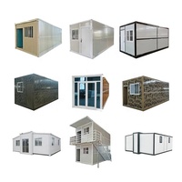 Maison modulaire préfabriquée de Chine prête à l'emploi ensemble de petits kits modulaires maisons en cabine maison en conteneur à vendre