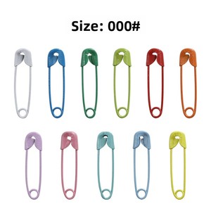 <span class=keywords><strong>Épingle</strong></span>s de sûreté en métal antirouille multi-tailles pour vêtements, fixation d'étiquettes, couture et travaux manuels DIY – Vente en gros fabricant - Product Image 2