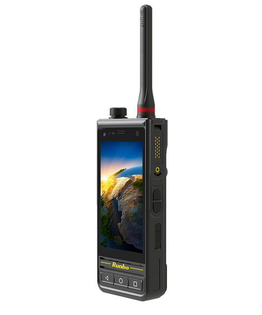 Android 4G POC Handheld Walkie Talkie Phone Long Range Two-Way for Radio with Sim Card Support