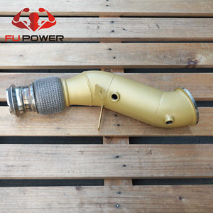 Tubo de Escape de Acero Inoxidable para BMW B46 Downpipe <span class=keywords><strong>430i</strong></span> 430ix F32 F33 F36 Turbo L4 2.0L Tubo de Escape B46 2016+ - Product Image 1