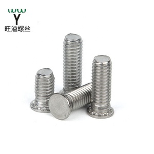 Acier inoxydable 304 vis à rivet à tête plate à pression ronde <span class=keywords><strong>M6</strong></span> attache filetée 1144 goujons filetés en acier filetés l boulon <span class=keywords><strong>d</strong></span>'<span class=keywords><strong>ancrage</strong></span> - Product Image 3