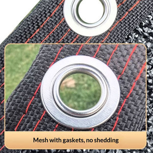 Rete Parasole in PE Anti-UV al 90% per Esterni, Resistente, per Carport e Giardini, con Occhielli Metallici e Bordi Neri, per <span class=keywords><strong>Terrazze</strong></span> - Product Image 6