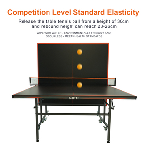 <span class=keywords><strong>Mesa</strong></span> de <span class=keywords><strong>Ping</strong></span> <span class=keywords><strong>Pong</strong></span> Plegable de Alta Calidad Loki, Diseño Móvil, 1500 mm, <span class=keywords><strong>Mesa</strong></span> de Tenis de <span class=keywords><strong>Mesa</strong></span> con <span class=keywords><strong>Pintura</strong></span> UV para Interiores - Product Image 3