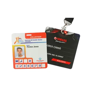 Credenciales de PVC personalizadas para eventos, artículos promocionales - Product Image 2