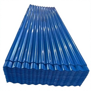 Tôle de toiture en acier ondulé directement de l'usine, 0,4-1,2 mm Q235B DX51D, pour hangar <span class=keywords><strong>agricole</strong></span>, haute résistance. - Product Image 1
