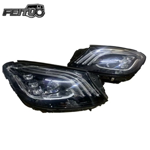 Feituo <span class=keywords><strong>S</strong></span> <span class=keywords><strong>Class</strong></span> W222 LED Đèn Pha Chiếu <span class=keywords><strong>DRL</strong></span> 2014-2018 S350s400w223 Xe Styling Tự Động Phụ Kiện Điều Kiện Mới - Product Image 3