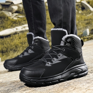 Gran tamaño Otoño e Invierno New Northeast Mid Top Zapatos de algodón <span class=keywords><strong>Botas</strong></span> de nieve <span class=keywords><strong>Botas</strong></span> de trabajo para hombres - Product Image 2