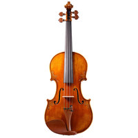 Violon de château sculpté à la main avancé pleine taille Antonio Stradivari De 1718 violons de château sculptés 4/4 orchestre de ton clair ouvert