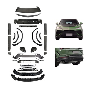Vente flash - Kit carrosserie complet en fibre de carbone sèche pour Lamborghini <span class=keywords><strong>Urus</strong></span> S 2023+ |   Pare-chocs avant large, pare-chocs arrière, diffuseur, jupes latérales - Product Image 1
