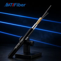 Câble à fibre optique monomode blindé GYTA extérieur 48/96 cœurs, bobine de 2 km/4 km pour enrobage direct et itinéraire souterrain