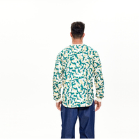 Chemises de sécurité ignifuges NFPA2112, coton ignifuge, t-shirt à manches longues à col rond camouflage pour homme